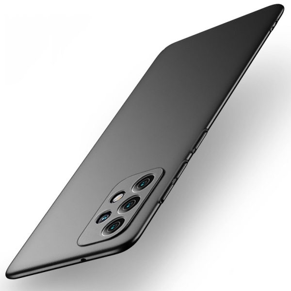 Samsung A13 4G Ultra-ohut kumipinnoitettu mattamusta Cover Basic Black