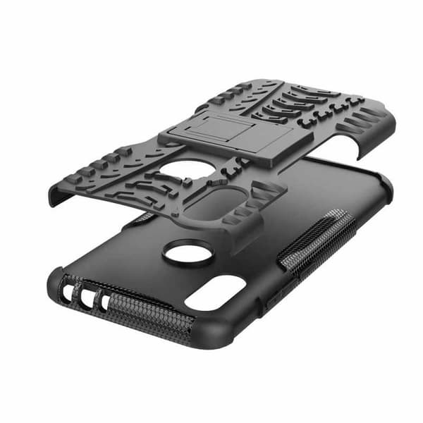 Xiaomi Redmi Note 7 Stöttåligt Skal med Stöd Active Svart