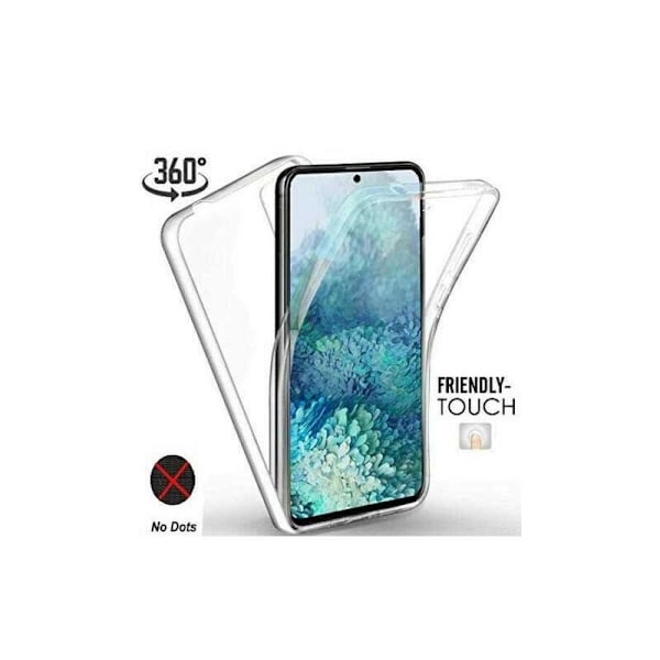 360° fuld dækning og stødabsorberende cover til Samsung S20 Plus Transparent