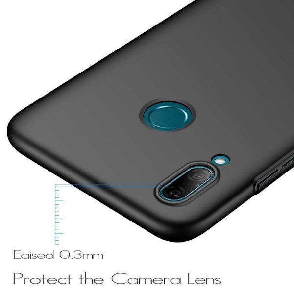 Huawei P Smart 2019 Ultra Thin Matte Black Cover Basic V2 Black