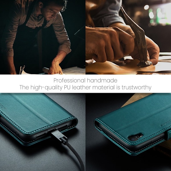 CaseMe Skin Pro Fodral iPhone XR - Grön Grön