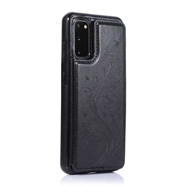 Samsung S20 Plus Shockproof Case Kortholder 3-POCKET Flippr V2 Black