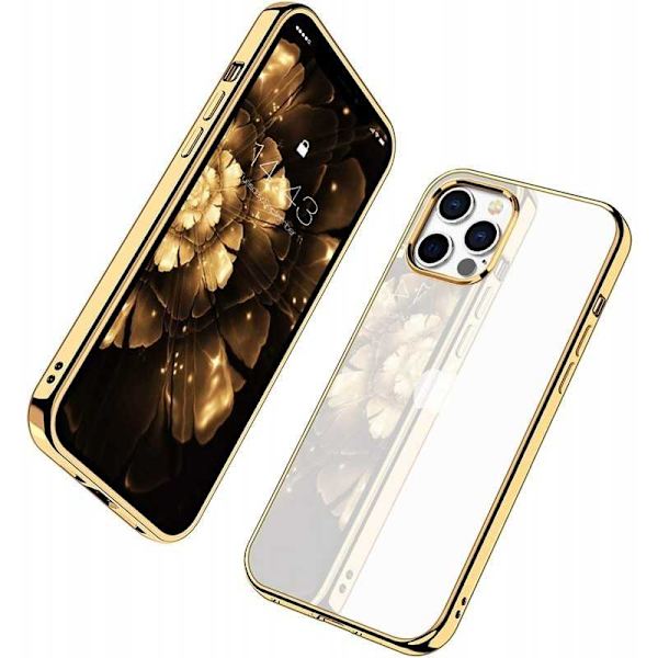 iPhone 12 Pro Stöttåligt Mjukt Skal Transparent