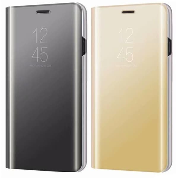 OnePlus 6 Smart Flipfodral Clear View Standing V2 Rocket Rosenguld