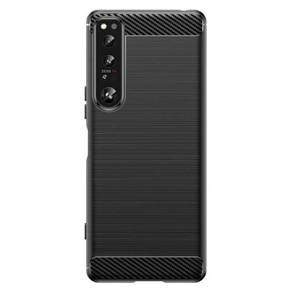 Xperia 1 IV Shockproof Shell SlimCarbon Black