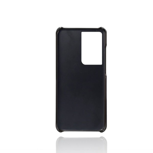 Samsung S21 Ultra mobil deksel kortholder Retro V2 Black