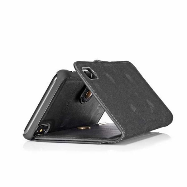 Mobilplånbok Magnetisk DG Ming iPhone XS Max Svart