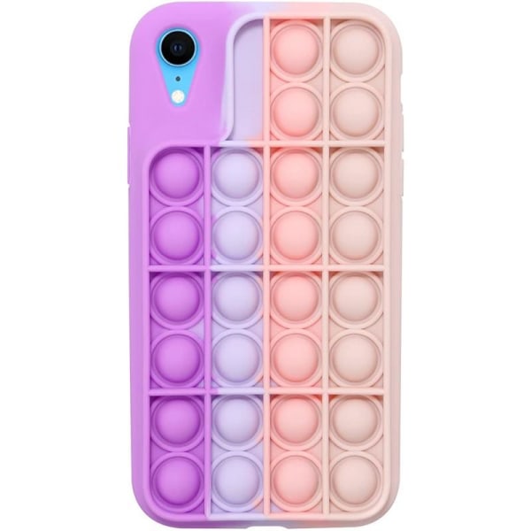 iPhone XR Beskyttelsesdeksel Fidget Toy Pop-It Multicolor