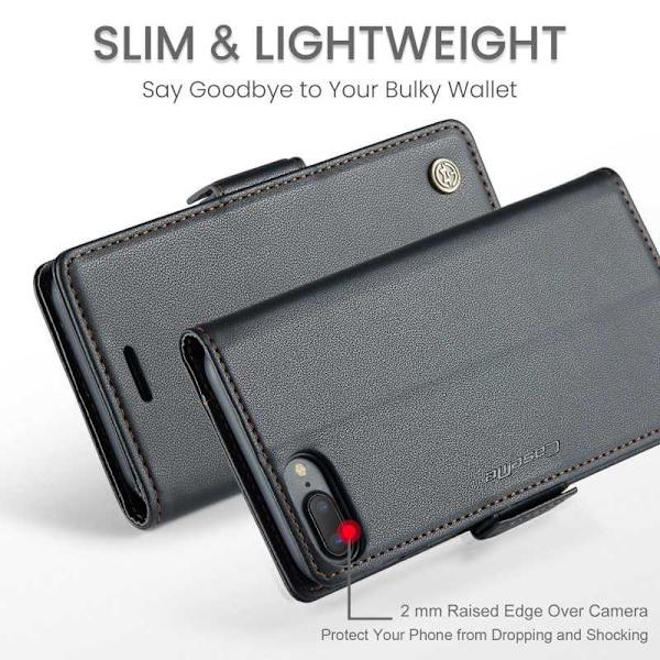 CaseMe Skin Pro Fodral iPhone 7 Plus / 8 Plus Svart