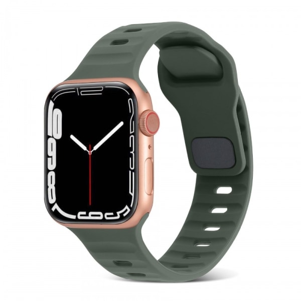 Apple Watch 38/40/41mm kestävä rannekoru Titan's Grip - vaaleanh