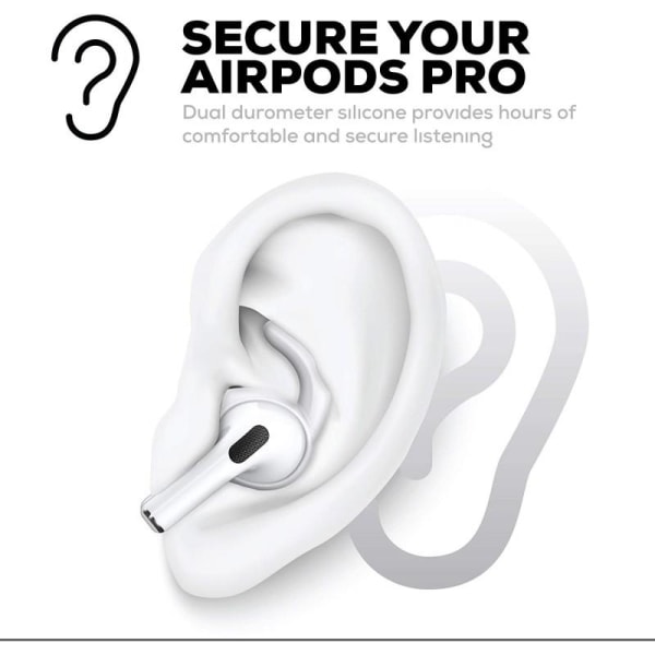 4-PACK Airpods Pro Eartips Vit