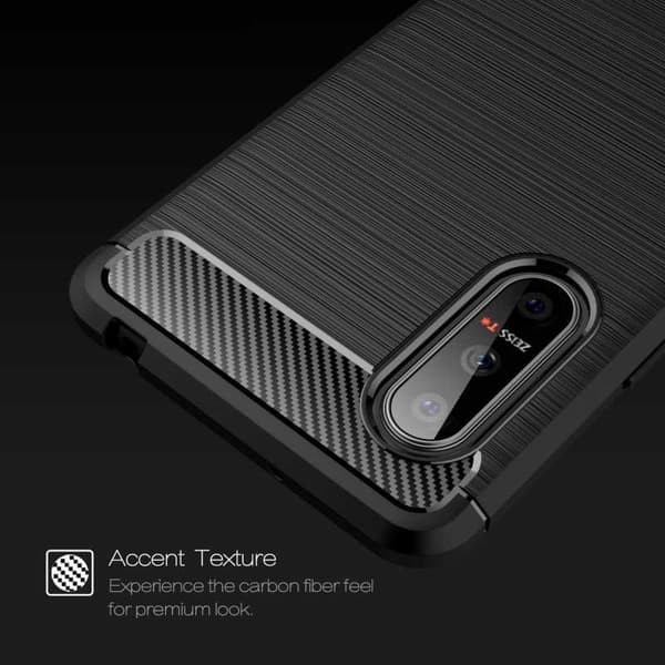 Xperia 5 II Iskunkestävä SlimCarbon Black