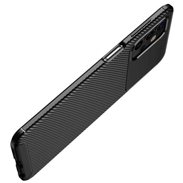 Samsung A32 4G Iskunkestävä ohut kansi FullCarbon V4 Black