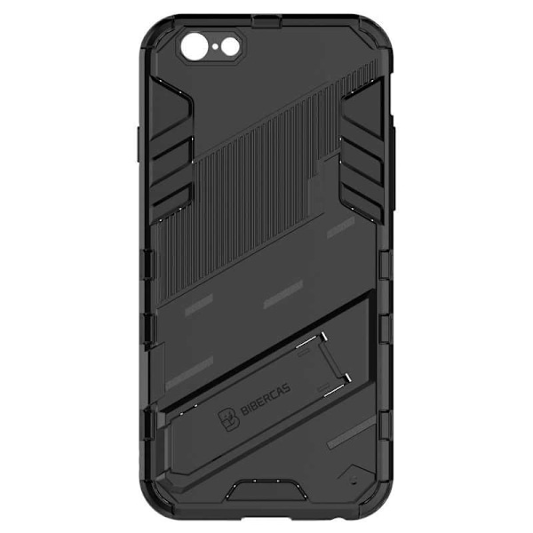 iPhone 6 / 6S Iskunkestävä kotelo jalustalla ThinArmor V2 Black