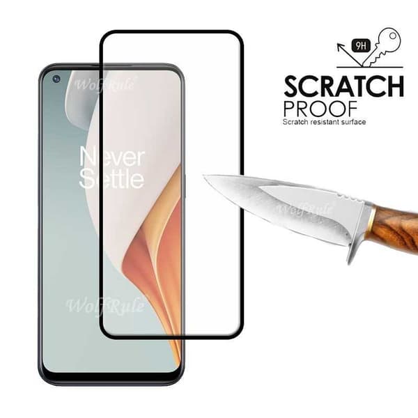 2-PACK OnePlus Nord N100 Härdat Glas 0.26mm 2.5D 9H Fullframe Transparent