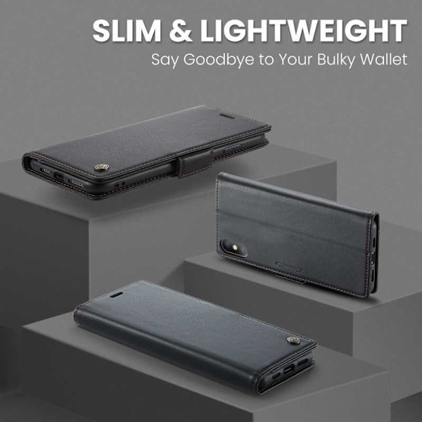 CaseMe Skin Pro Fodral iPhone XR Svart