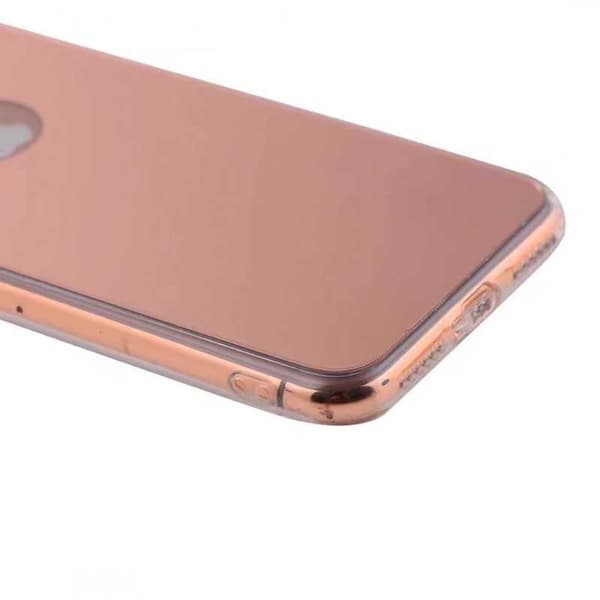 iPhone XS Max Elegant Stötdämpande Spegelskal TPU Silver
