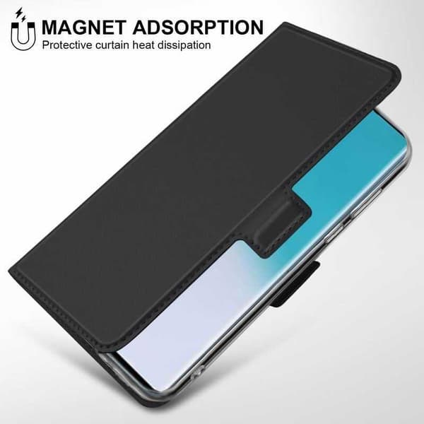 Samsung S20 Flipfodral Skin Pro med Kortfack Svart