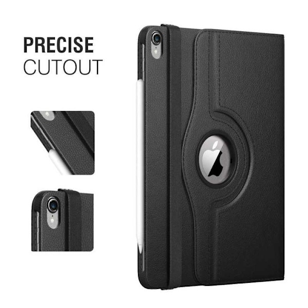 Flexible Rotatable Case Pro Pro 12.9 "2018 Black