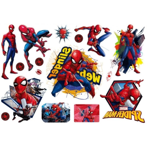 15-PACK Spiderman Tatuering multifärg