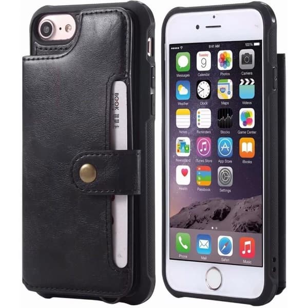 iPhone 6/6S Multifunktionell Korthållare 5-FACK Winston Vit