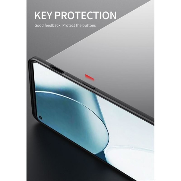 OnePlus 10 Pro Praktisk Stöttåligt Skal med Ringhållare V3 Svart