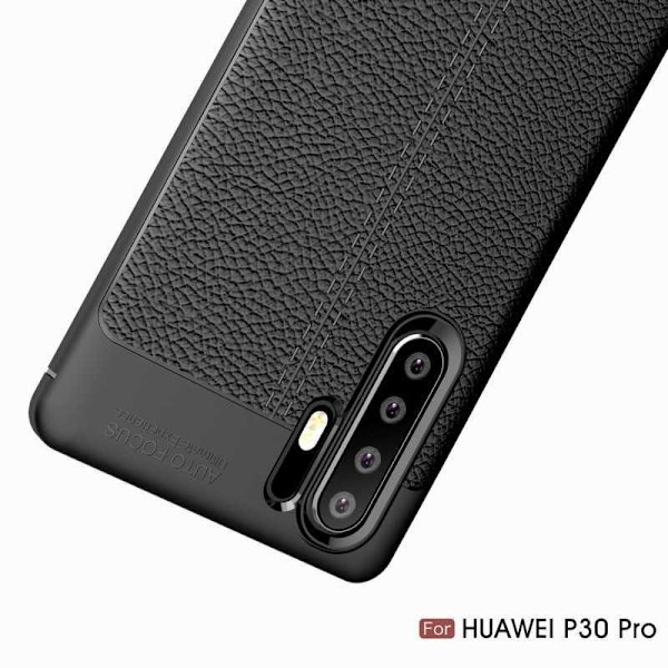 P30 Pro iskunkestävä ja iskuja vaimentava nahkatakki Black