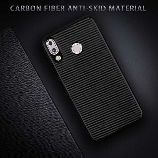 Zenfone 5 & 5Z Iskunkestävä FullCarbon V2 Svart