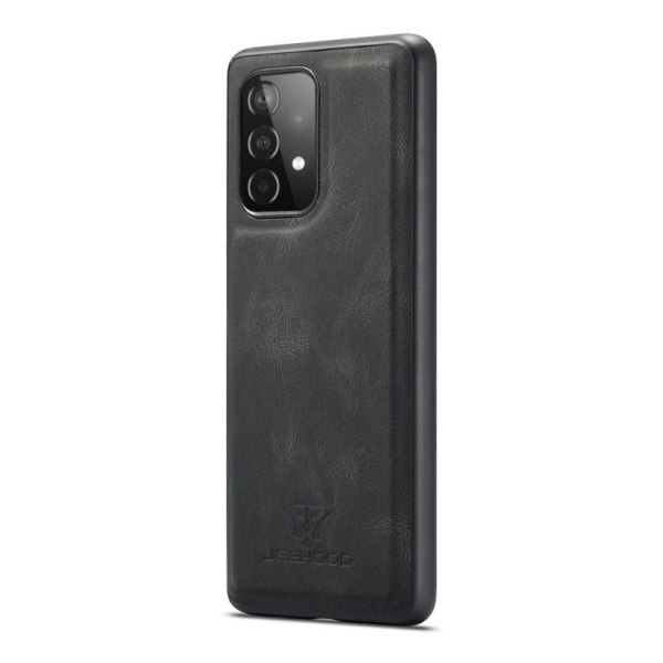 Samsung A52/A52s 4G/5G stødsikkert cover med magnetkortholder Je Black