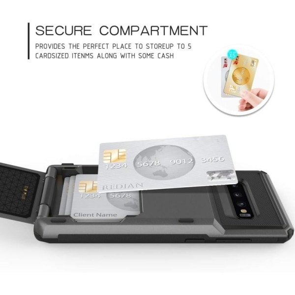 Samsung S10e Iskunkestävä kotelo Void-korttipaikalla Black