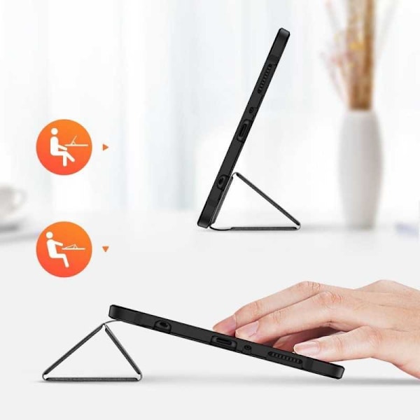 Samsung Tab A7 Lite 8.7 T220 / T225 kotelo Dux Ducis Domo musta Black