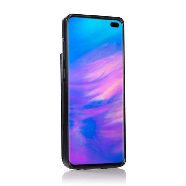 Samsung S10 Plus iskunkestävä kotelo, 3-taskuinen Flippr V2 Black