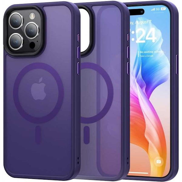 iPhone 13 Pro läpinäkyvä iskunvaimenninkotelo, MagSafe-yhteensopiva V2