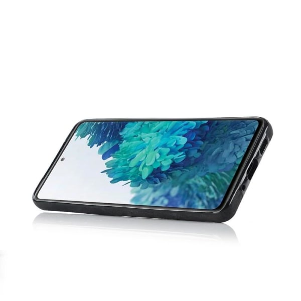 Samsung S20 FE mobildeksel med kortholder Retro V4 Svart