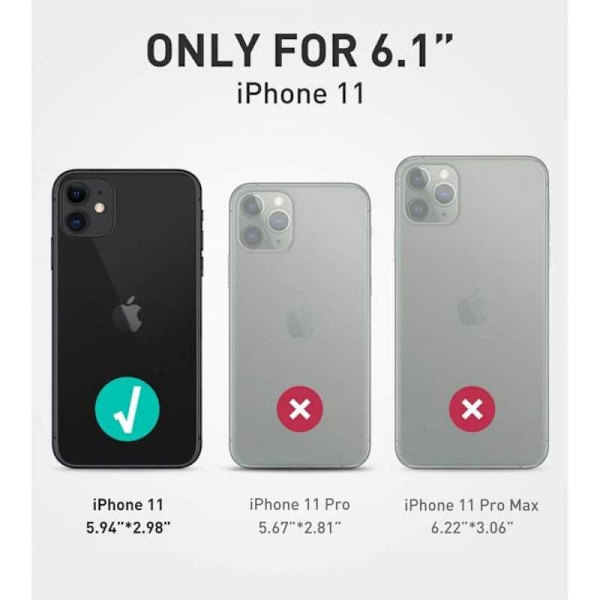 iPhone 11 Iskunkestävä Supcase Unicorn Beetle Pro Black