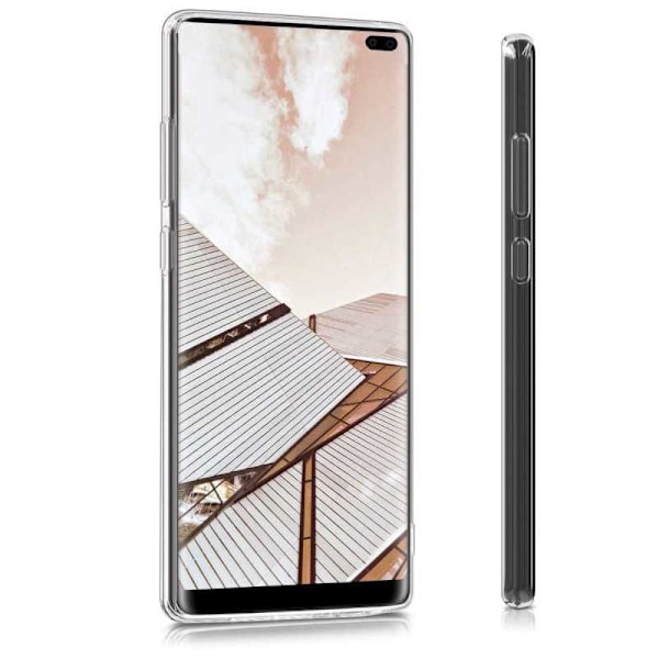 Samsung S10 Plus Elegant Stötdämpande Spegelskal TPU Guld