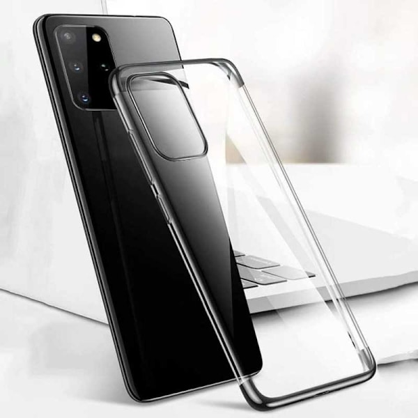 Samsung S20 Plus Stötdämpande Gummiskal V2 Svart