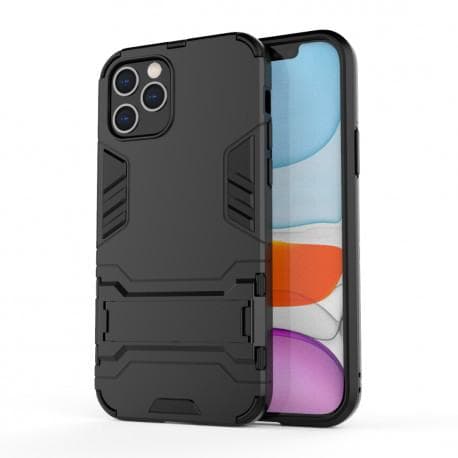 iPhone 12 Pro Stöttåligt Skal med Kickstand ThinArmor® Svart