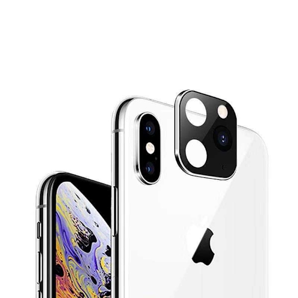 iPhone X/XS iPhone 11 Pro -kameraan Svart
