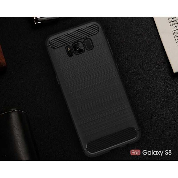 Samsung S8 Plus stødsikker stødabsorberende skal SlimCarbon Svart