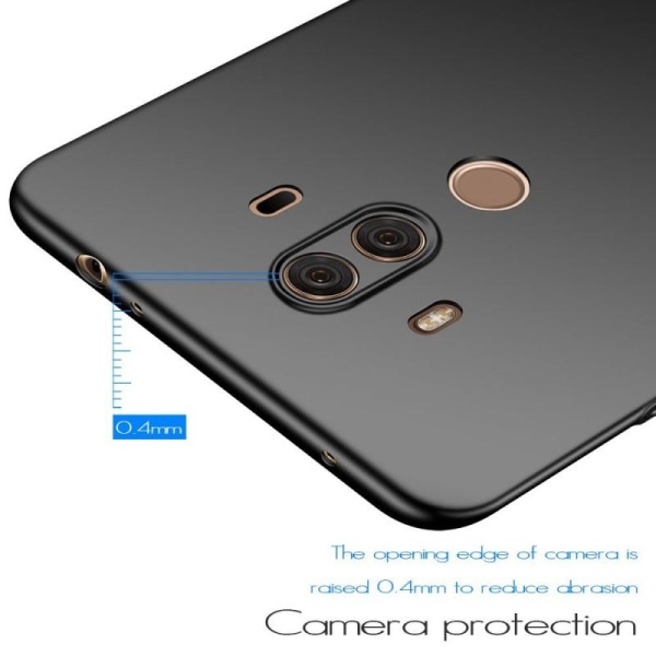 Huawei Mate 10 Pro Ultratynn gummibelagt Matt Black Cover Basic Black