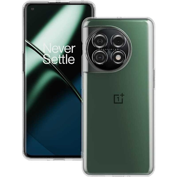OnePlus 11 Stötdämpande Mjukt Skal Simple Transparent