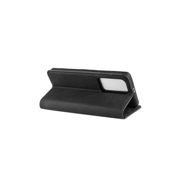 Huawei P40 Pro Exclusive Flip Case Card-rom Suede Black