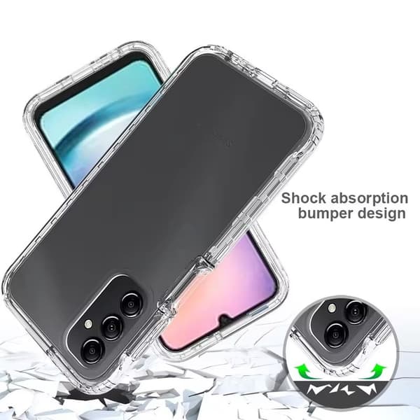 Samsung A24 Heltäckande Premium 3D Skal 3in1 ThreeSixty Clear