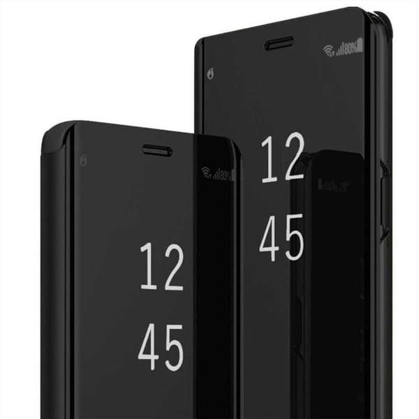 Samsung Galaxy S21 FE Flip Case Clear View Seisova V2 Rocket Black