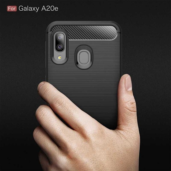 Samsung A20e Shockproof Shell SlimCarbon Black
