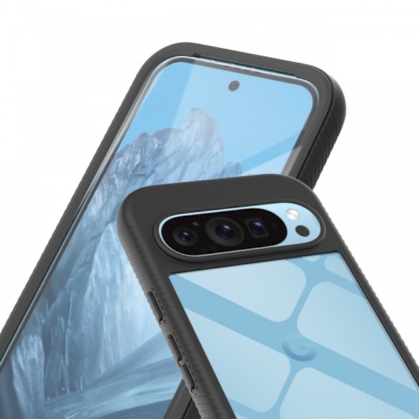 Google Pixel 9 / 9 Pro Heltäckande Premium 3D Skal 3in1 ThreeSixty