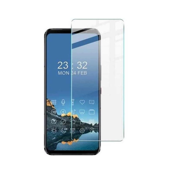 2-PAK Asus Rog Phone 5/5S hærdet glas 0,26 mm 2,5D 9H Transparent
