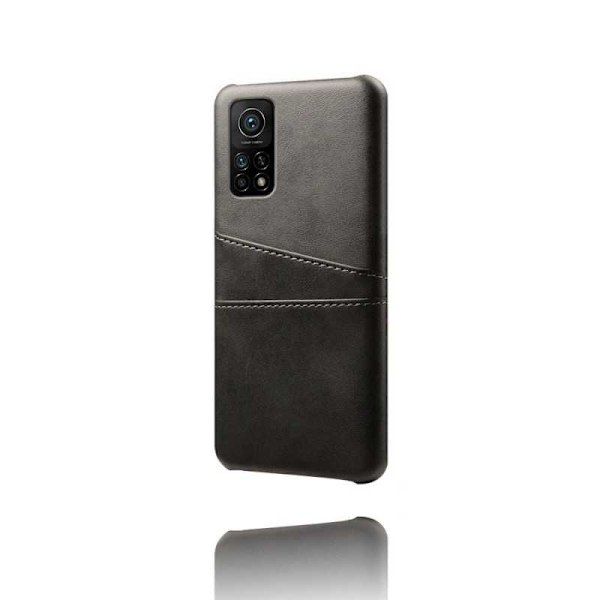 Xiaomi Mi 10T / 10T Pro stødabsorberende kortholder Retro V2 Black