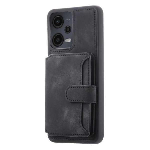Redmi Note 12 4G Iskunkestävä Premium Cover 7-SLOT Solid V6 Nordcell™ Black